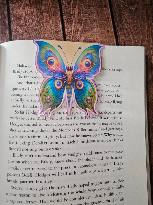 Colorful Butterfly Magnetic Bookmark