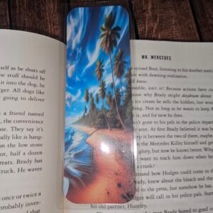 Tropical Beach Bookmark