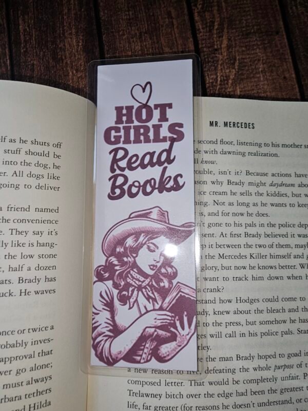 Hot Girls Read Books Bookmark