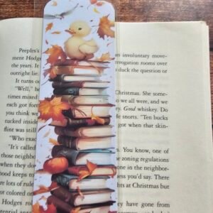 Autumn Duckling Bookmark