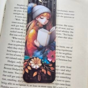 Autumn Girl Bookmark 2