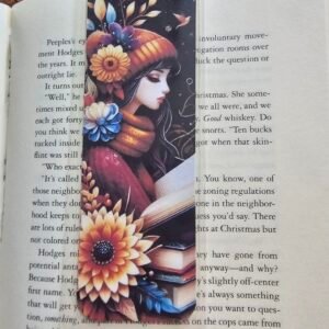 Autumn Girl Bookmark 4