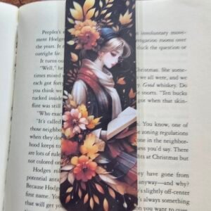 Autumn Girl Bookmark 3