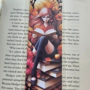 Autumn Girl Bookmark 1