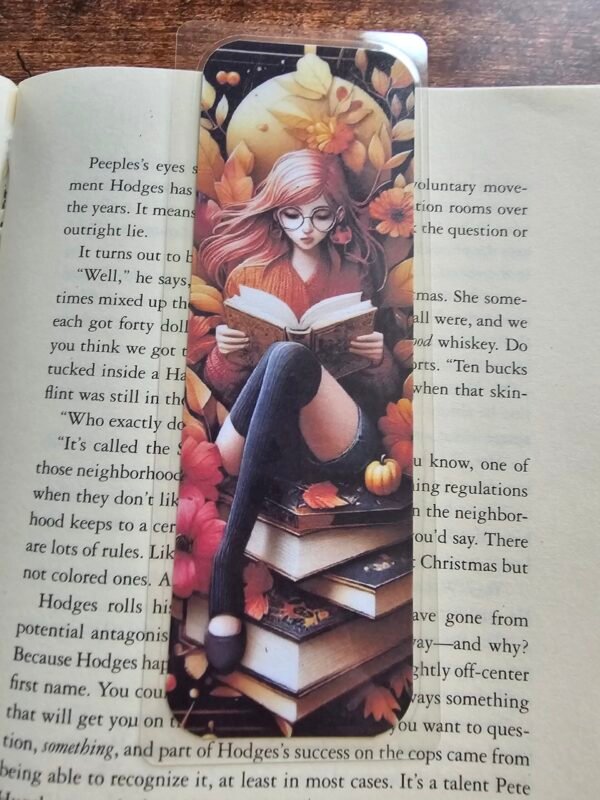 Autumn Girl Bookmark 1