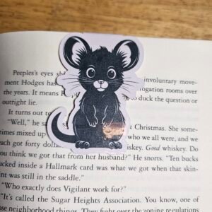 Cute Mouse Magnetic Bookmark