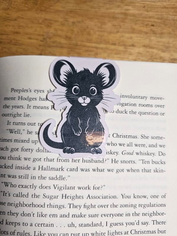 Cute Mouse Magnetic Bookmark