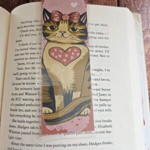 Valentine Cat Bookmark 4 of 4