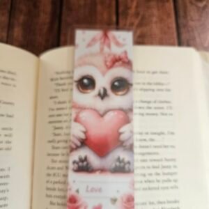 Valentine Owl Bookmark 5 of 5