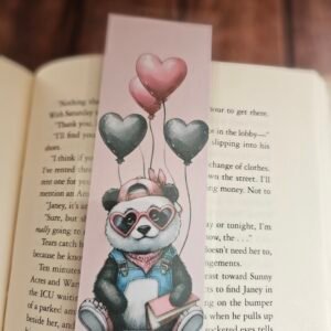 Valentine Panda Bookmark 2 of 5