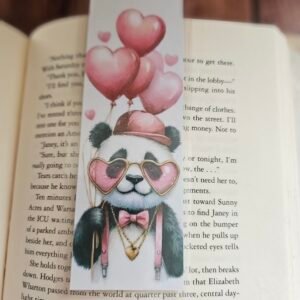Valentine Panda Bookmark 3 of 5