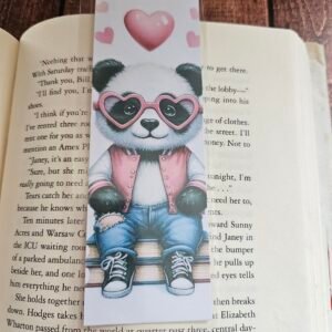 Valentine Panda Bookmark 4 of 5