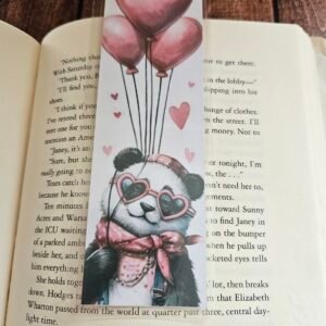 Valentine Panda Bookmark 5 of 5