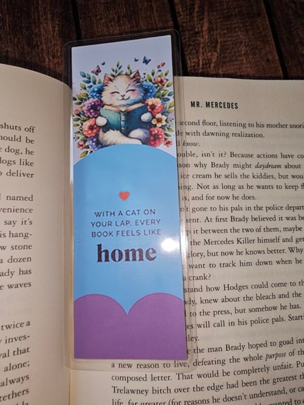 Cozy Cat Bookmark