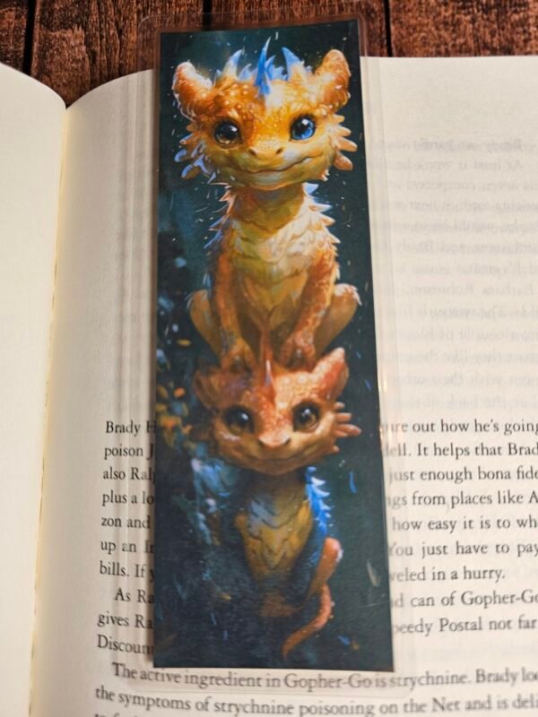 Cute Dragon Bookmark 2 of 11