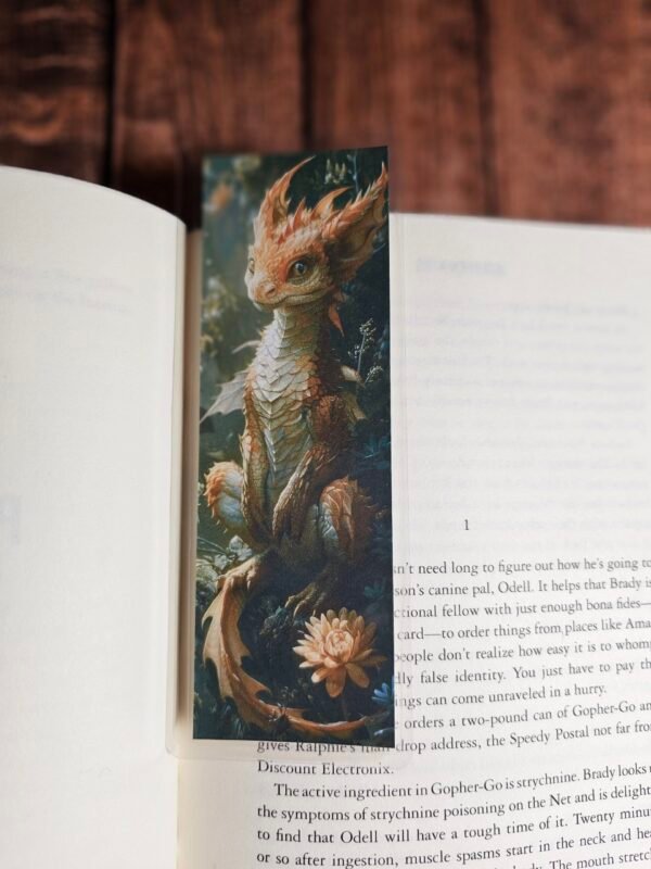 Cute Dragon Bookmark 4 of 11