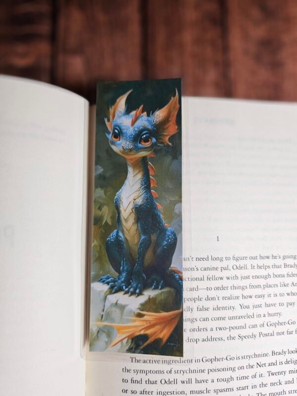 Cute Dragon Bookmark 5 of 11