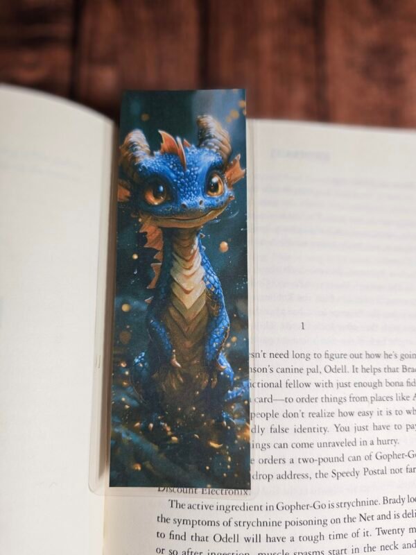 Cute Dragon Bookmark 6 of 11
