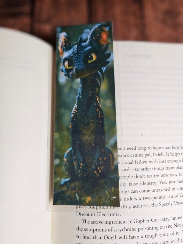 Cute Dragon Bookmark 7 of 11