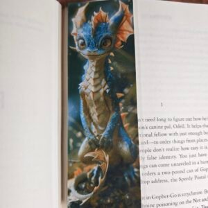 Cute Dragon Bookmark 8 of 11