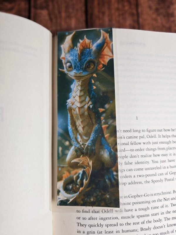 Cute Dragon Bookmark 8 of 11
