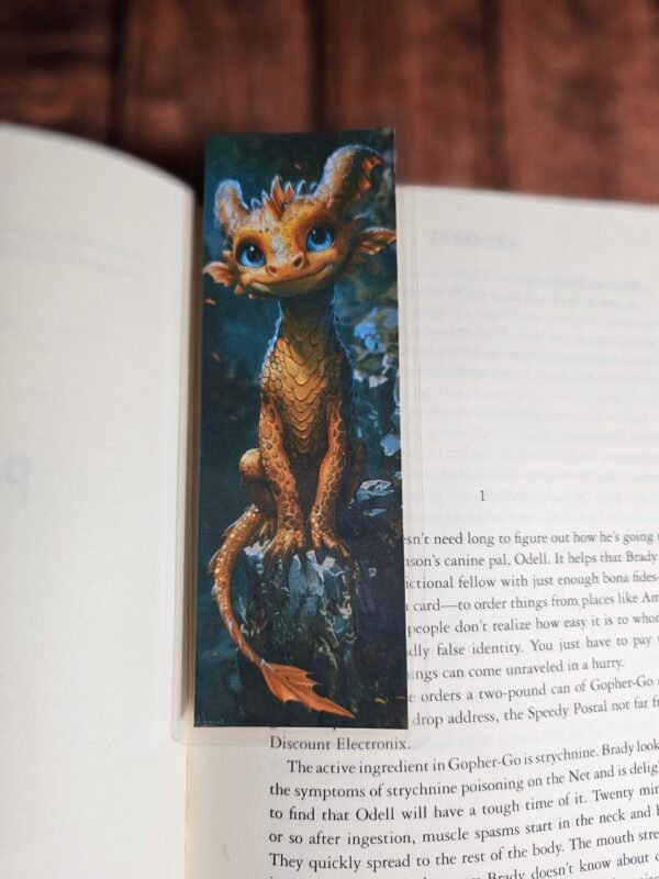 Cute Dragon Bookmark 9 of 11