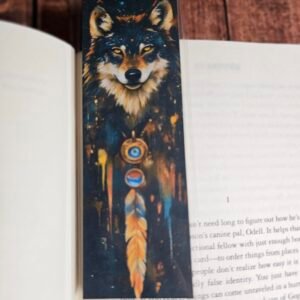 Native Wolf Bookmark 4 of 5
