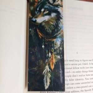 Native Wolf Bookmark 5 of 5