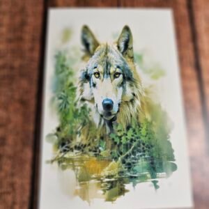 Nature Wolf Card 1 of 5