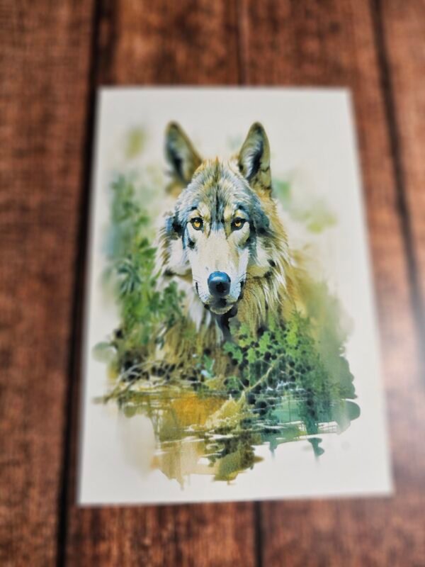 Nature Wolf Card 1 of 5