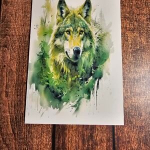 Nature Wolf Card 2 of 5