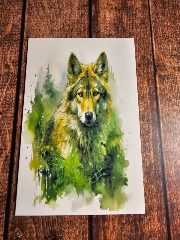 Nature Wolf Card 3 of 5