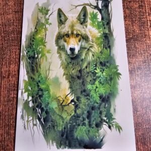 Nature Wolf Card 4 of 5