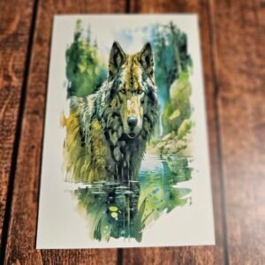 Nature Wolf Card 5 of 5