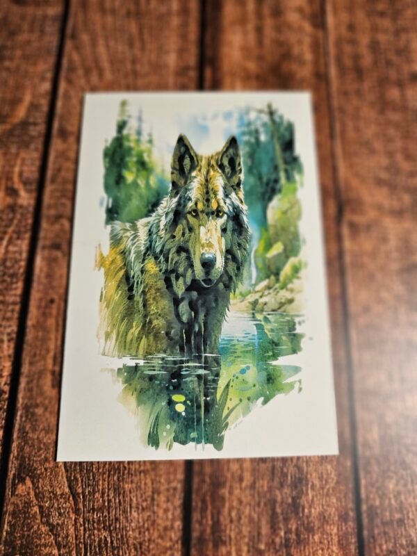 Nature Wolf Card 5 of 5