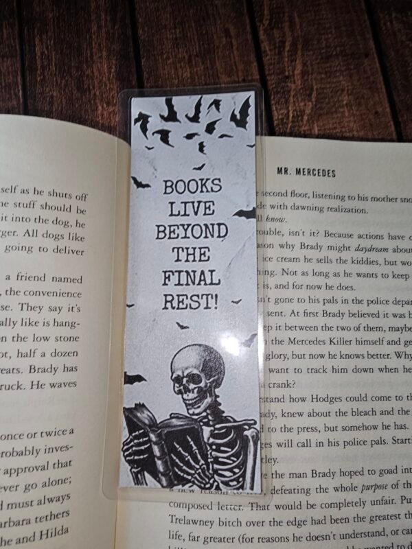 Skeleton Bookmark