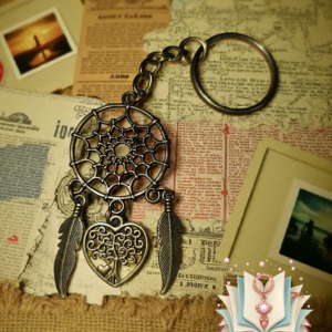 Tree of Live Heart Keychain