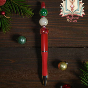Beaded Christmas Pen
