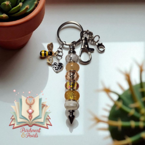 Beaded Keychain Bee